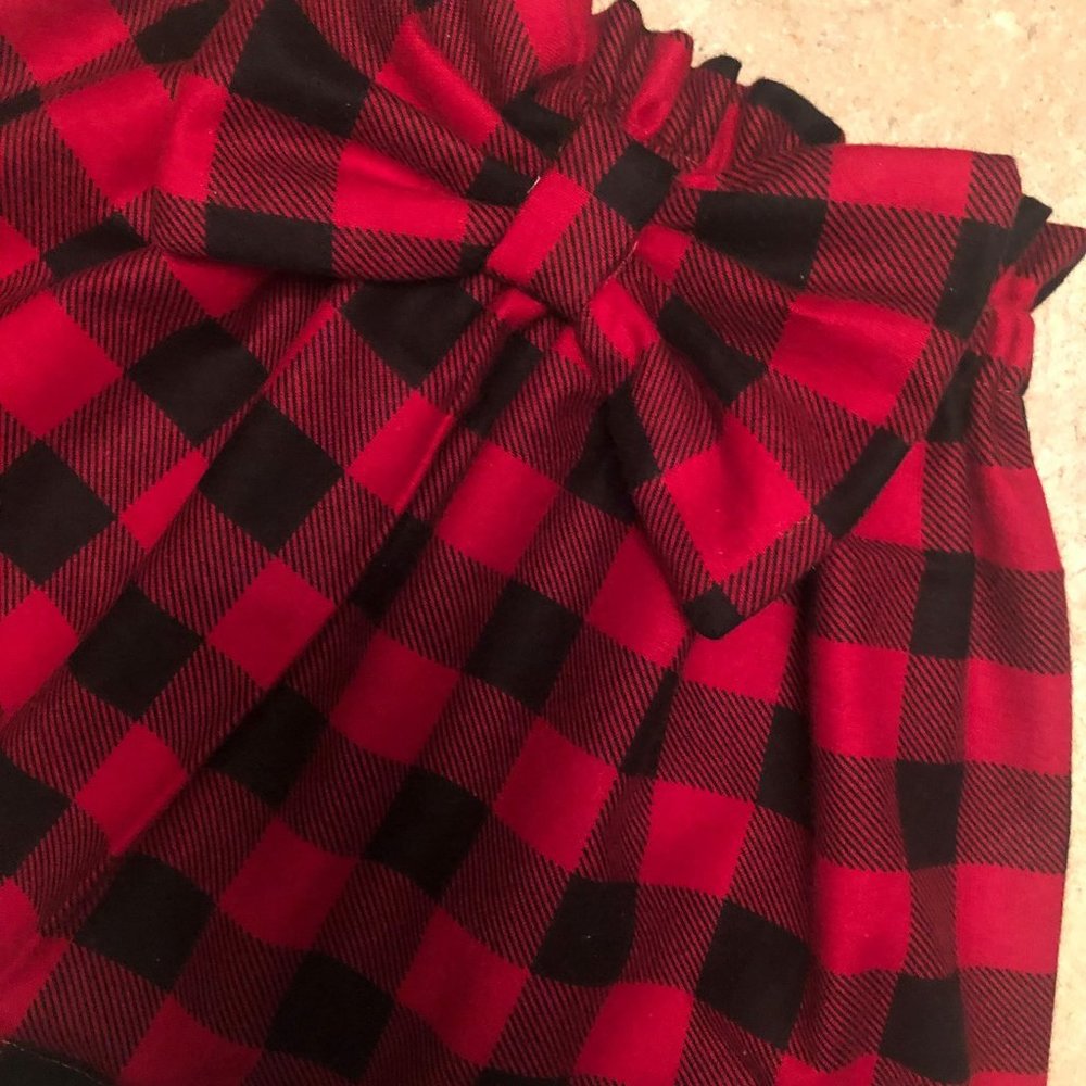 buffalo plaid skirt